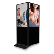 Pórtico / Totem Digital Dupla face de Interior LP PDI4 65, 2K, 65", PC core i5, ROM 128GB SSD, RAM 8GB , Windows 11 PRO