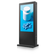 Pórtico / Totem Digital de Exterior LP PDO2 49, 2K, 49", PC core i5, ROM 128GB SSD, RAM 8GB , Windows 11 PRO